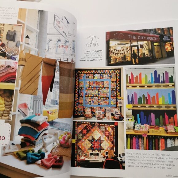 Simply Moderne Magazine Quilt #1 Premier Issue 2015 Crafts Quilting Patterns - Picture 5 of 8